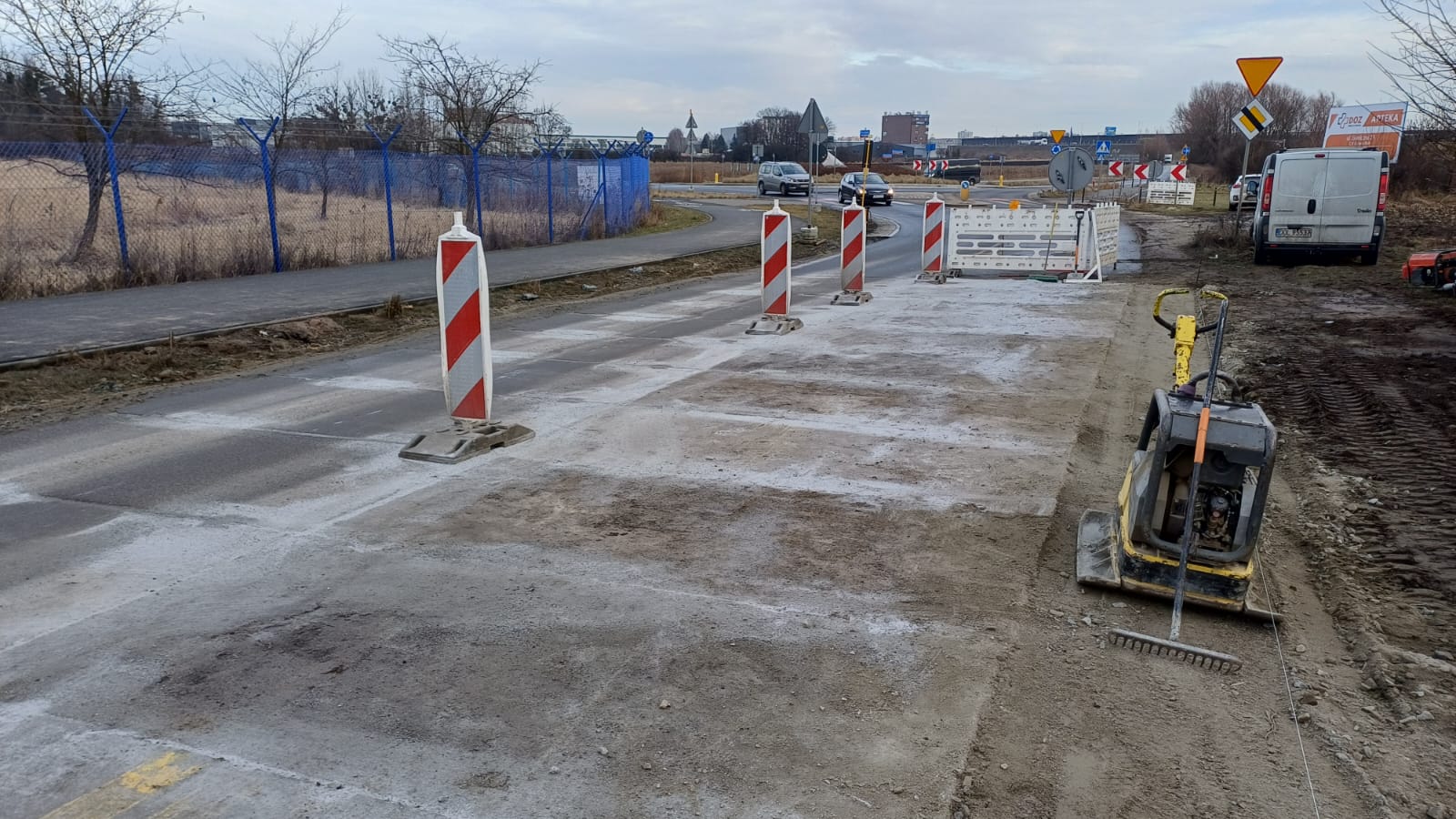 Kolejny etap remontu na Żwirki i Wigury. Od 16 lutego drogowcy przenoszą się pod Smolec